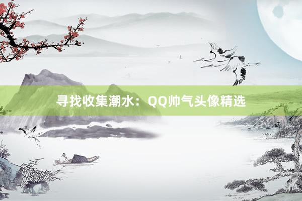 寻找收集潮水：QQ帅气头像精选